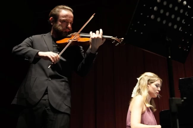 Eskişehir'de "Film Gibi Bir Gece" oda müziği konseri izleyicilerle buluştu