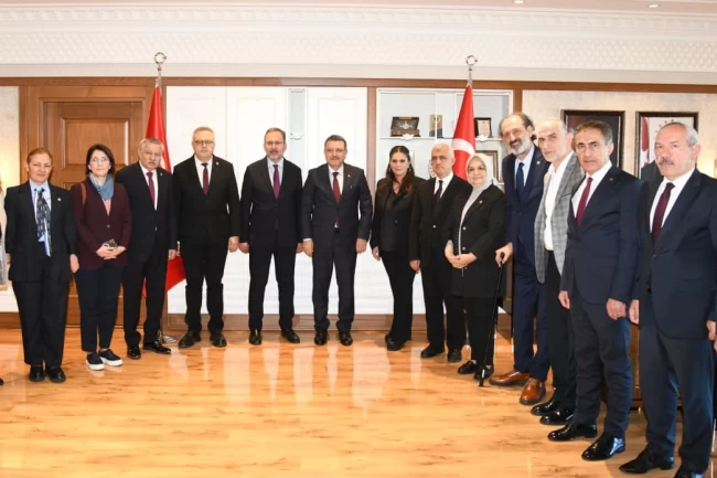 TBMM heyetinden Trabzon Büyükşehir'e ziyaret
