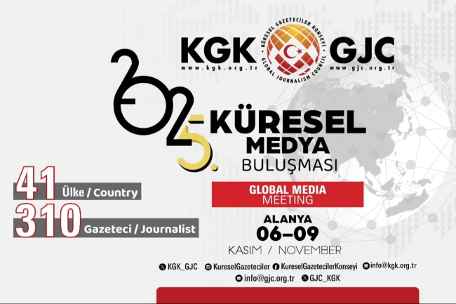 KGK 5. Küresel Medya Buluşması Alanya'da başlıyor
