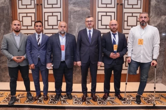 İletişim Başkanı Duran, Gazze'de görev yapan gazetecilerle buluştu