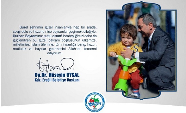 BAŞKAN UYSAL'DAN BİRLİK BERABERLİK VURGUSU