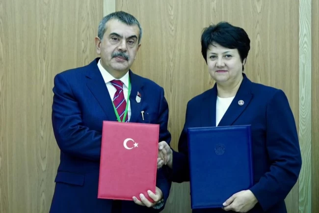 Türkiye Özbekistan arasında eğitim iş birliği