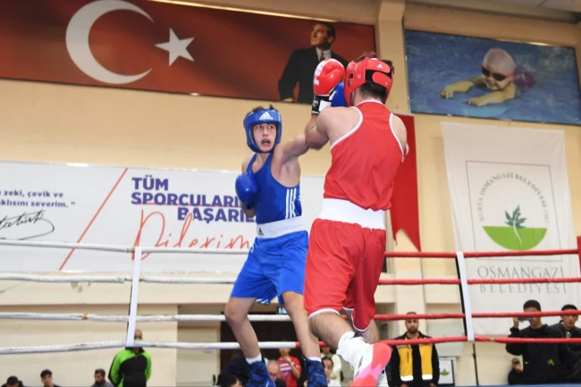 Boksun kalbi Bursa Osmangazi'de attı