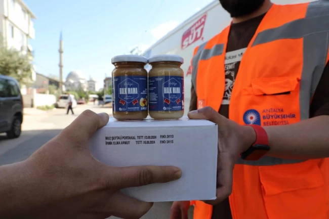 Antalya'da bebeklere "Halk Mama" desteği