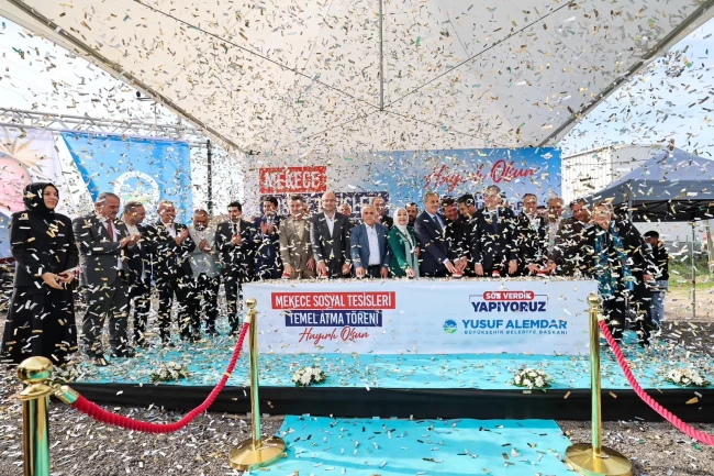 Sakarya Mekece'de sosyal tesisin temeli atıldı