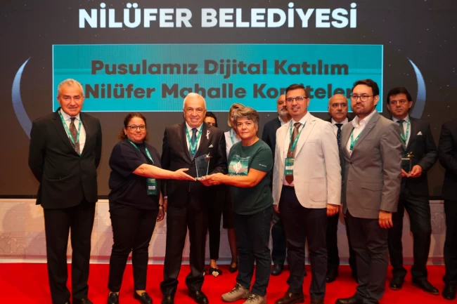 Nilüfer Belediyesi'ne Ekim ayında ödül yağdı
