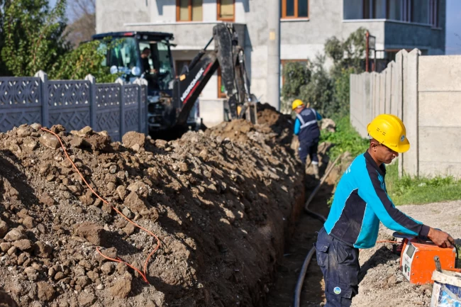 Sakarya'da Sarıgazi'nin altyapısı yeni hat ile artık daha dayanıklı