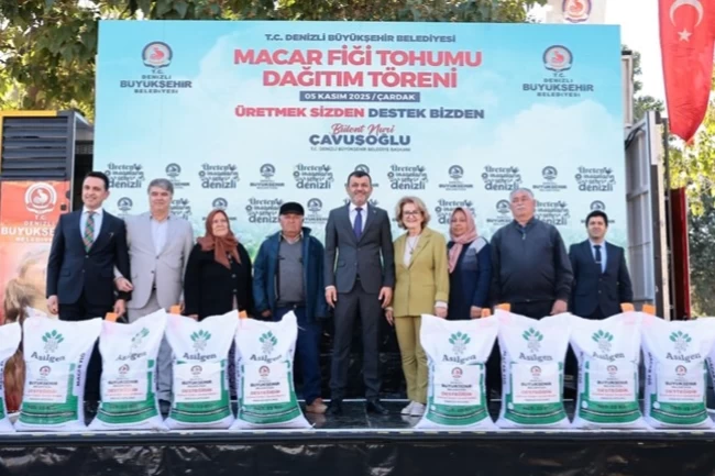 Denizli'de üreticiye 44 tonluk tohum desteği