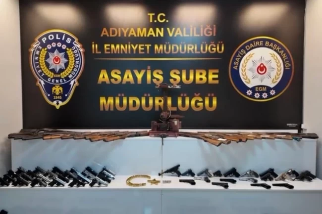 Adıyaman merkezli operasyon: 34 kişilik suç örgütü çökertildi