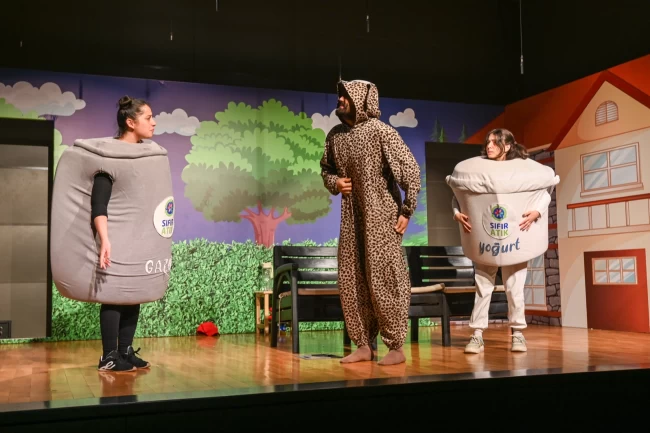 Konya Selçuklu'da çocuklara sıfır atık bilinci tiyatro ile kazandırılıyor