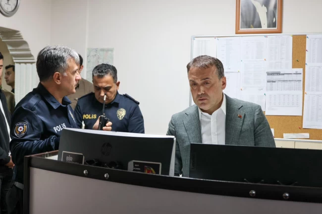 Bilecik Valisi Sözer'den İl Emniyet'e ziyaret