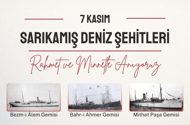 Milletvekili Saffet Bozkurt’tan 7 Kasım Sarıkamış Deniz Şehitlerini Anma Günü Mesajı