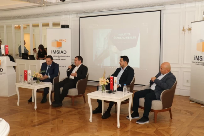 Genç İMSİAD'dan inşaatta finansal riskler çalıştayı