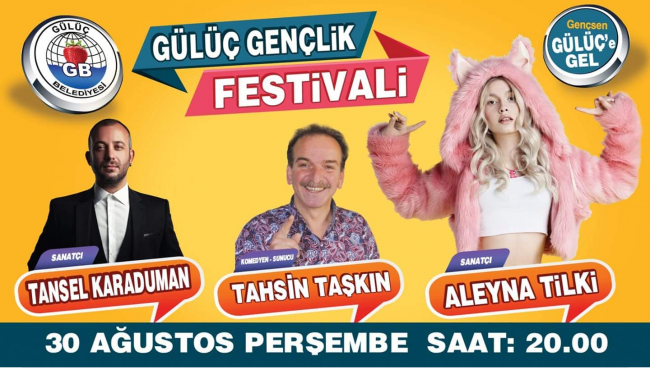 GÜLÜÇ'TE DEV KONSER... ALEYNA TİLKİ GELİYOR