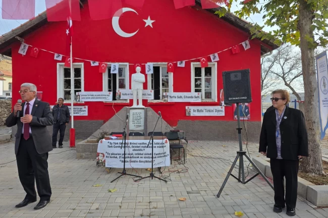 Atatürk'ün Atayurdu Taşkale'de anlamlı 10 Kasım