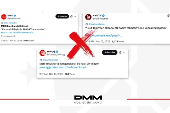 İletişim'den 10 Kasım iddialarına açıklama... MEB, Atatürk'ü anmayı yasaklamadı!