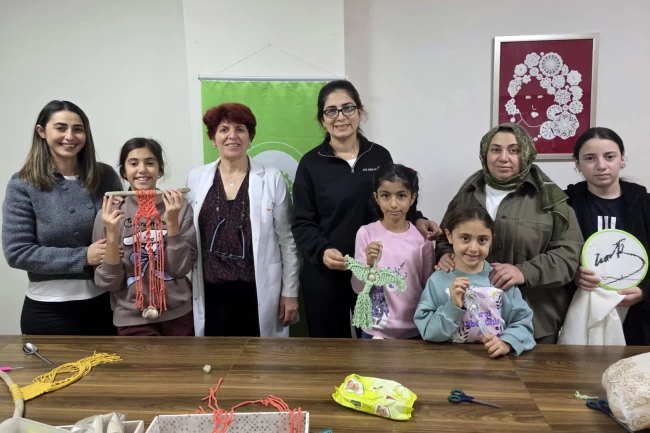 Sakarya'da ara tatil atölyelerle renklendi