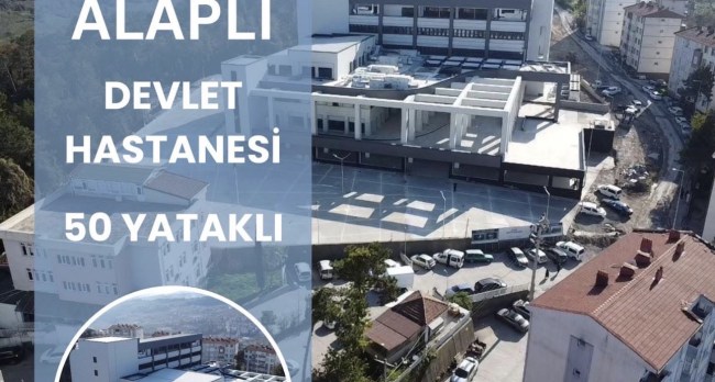 Alaplı Devlet Hastanesi’nde Çalışmalar Tamamlandı Saffet Bozkurt: “Kısa Süre İçinde Hizmete Başlayacak”