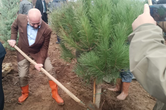 Kırkpınar Ağası Ufuk Özünlü'den 1 milyon fidan sözü