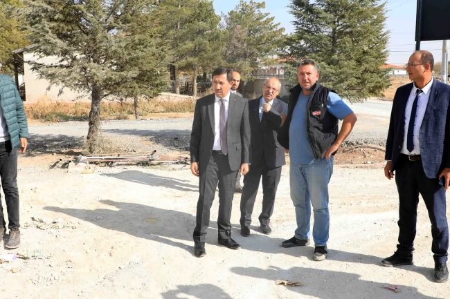 Başkan Kılca, Kızören ve Köseali'de yatırımları inceledi