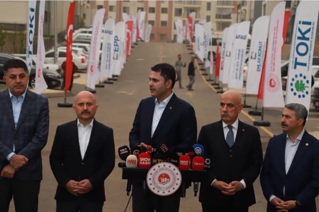 Adıyaman İndere'de büyük teslimat öncesi inceleme