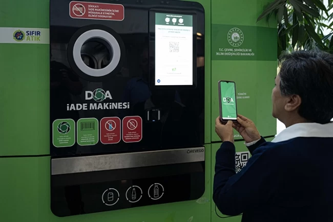 TBMM'ye otomatik depozito iade makineleri yerleştirildi