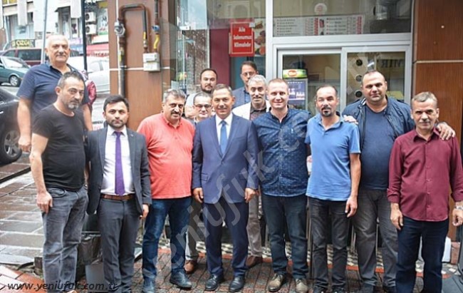 ESNAF BULUŞMALARI DEVAM EDİYOR..