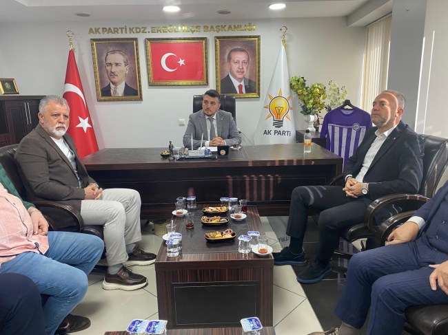 Kdz. Ereğli TSO’dan AK Parti İlçe Başkanlığına ziyaret