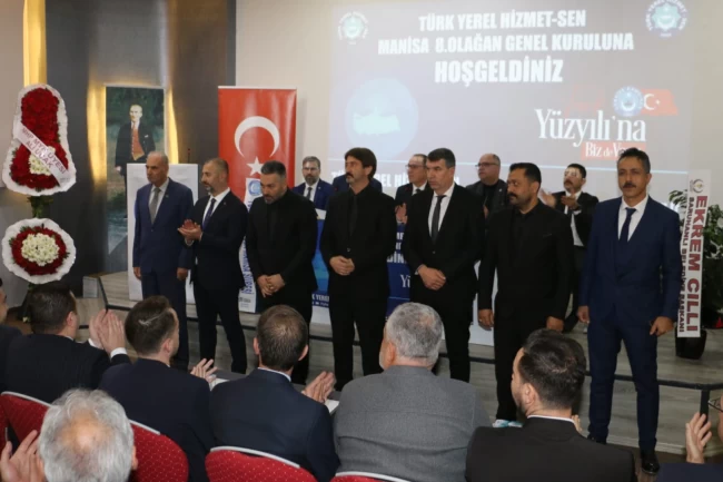 Manisa'da Hakan Göktaş yeniden başkan seçildi