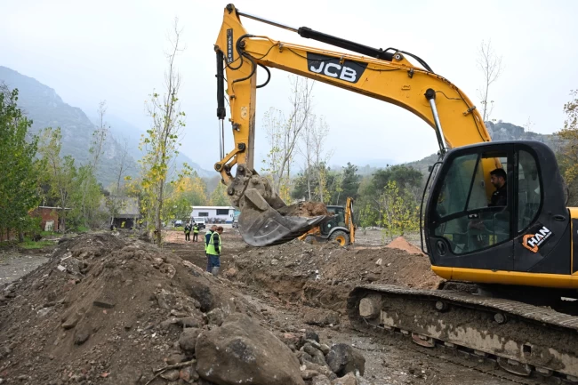 Manisa Gürle'de yılların altyapı sorunu çözüldü