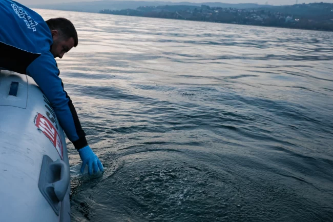 Sapanca Gölü'ndeki su kabarcıkları endişelendirdi! Herhangi bir olumsuzluk yok!