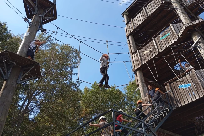 Sakarya MaceraPark'ta adrenalin dolu deneyim