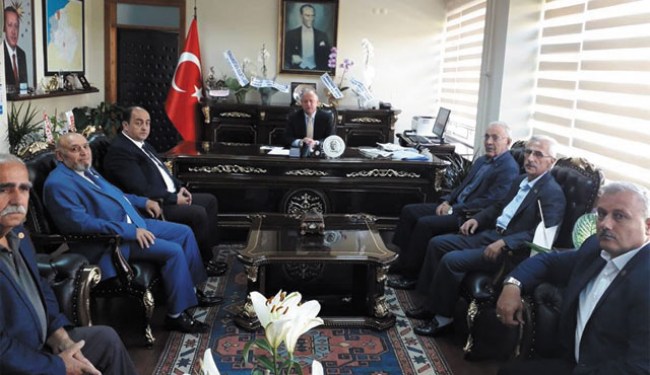 DEMİRTAŞ'TAN ÇORUMLUOĞLU'NA 'HOŞGELDİN' ZİYARETİ..