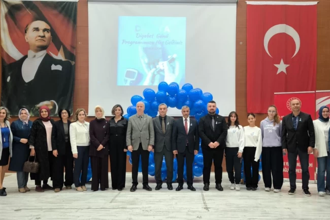 Bursa'da Diyabet Günü için farkındalık programı düzenlendi