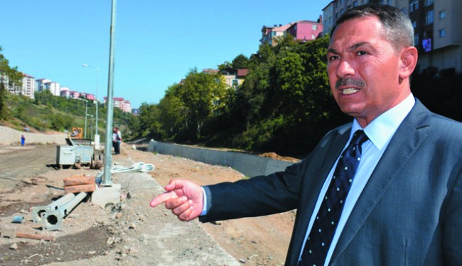 Belediye'nin dev projesi Sakindere'de inceleme..