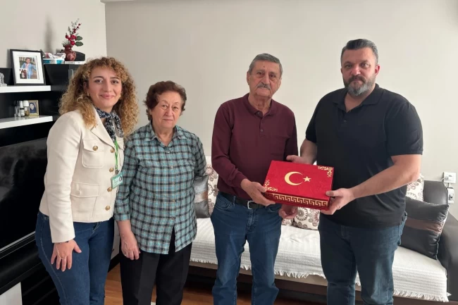 İzmit'ten Körfez'deki Kıbrıs Gazilerine vefa ziyareti