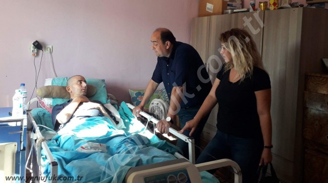 Arslan ve ailesine Başkan Demirtaş sahip çıktı..