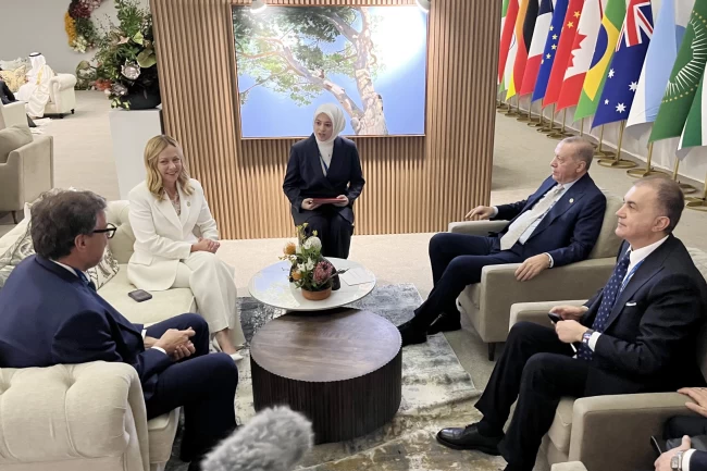 Cumhurbaşkanı Erdoğan'dan G20 diplomasisi