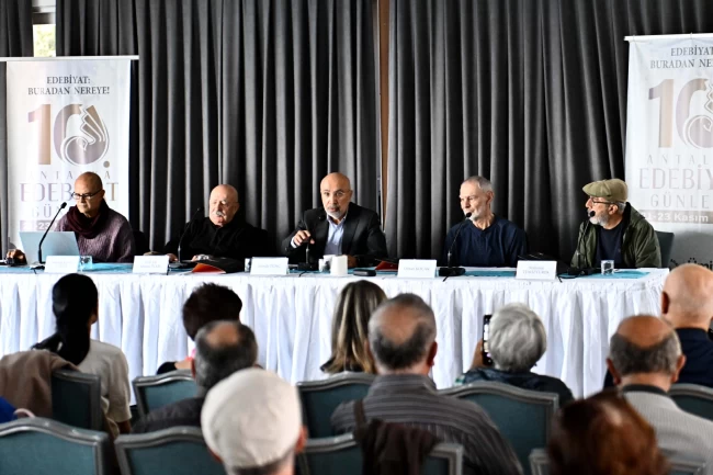 Antalya Edebiyat Günleri 10'uncu yılında tamamlandı