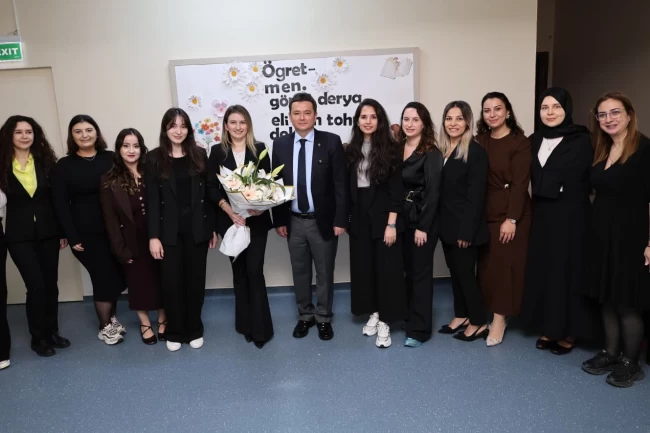 Bursa Osmangazi'de Başkan Aydın'dan 24 Kasım'a özel anlamlı ziyaretler