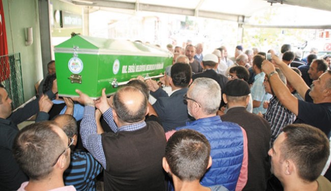 Havva Aslanbay son yolculuğuna uğurlandı..