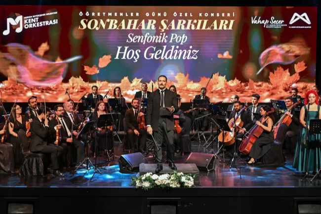 Mersin'de öğretmenlere özel ‘Sonbahar Şarkıları' konseri