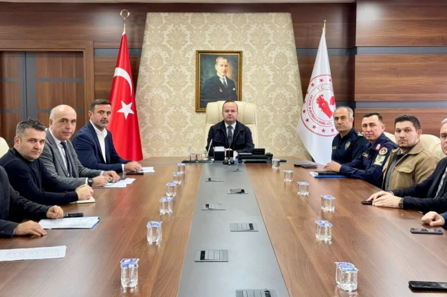 Artvin Hopa'da "Kış Tedbirleri Koordinasyon Toplantısı" yapıldı