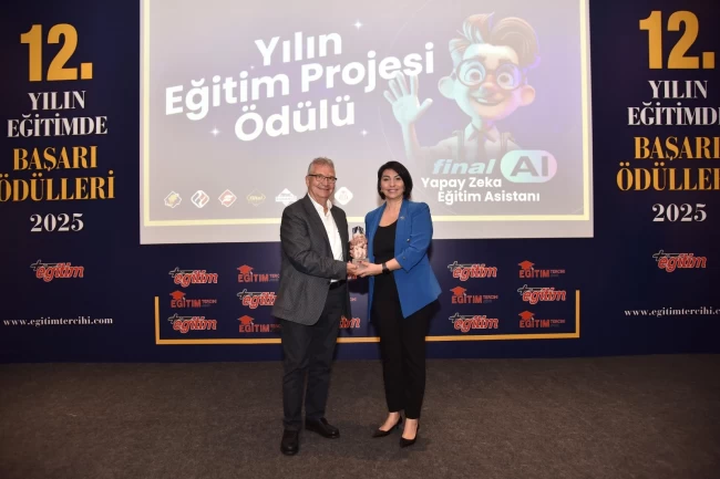 Final AI, Yılın Eğitim Projesi Ödülü'ne layık görüldü