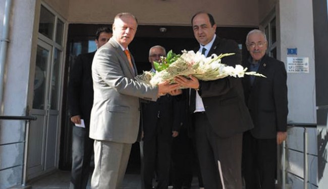 Kaymakam Çorumluoğlu, Gülüç'te incelemelerde bulundu..