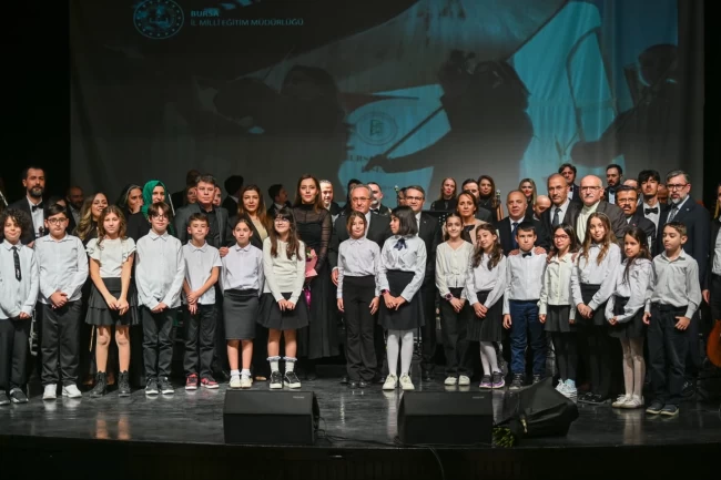 Öğretmenin sesi Bursa'da yankılandı