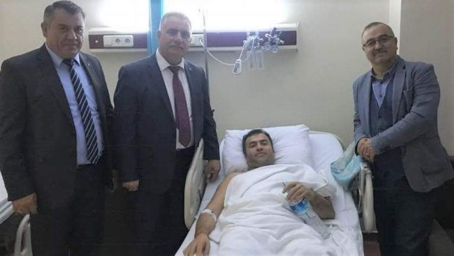 İşadamı Ali Toprak, hastaneye kaldırıldı..