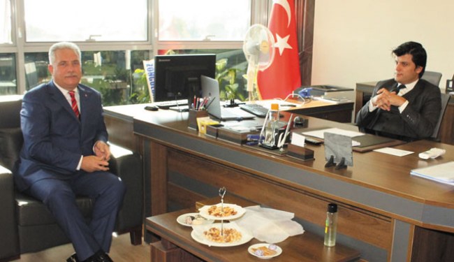 MHP'den Başsavcı Yücedağ'a 'Hoşgeldin' ziyareti..