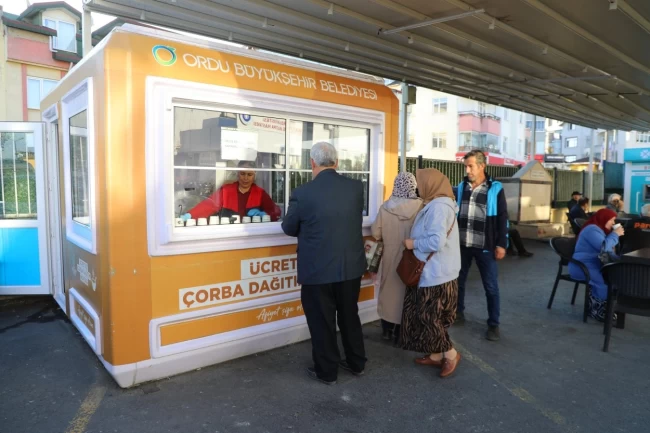 Ordu'da hastanelerde her sabah ücretsiz çorba ikramı