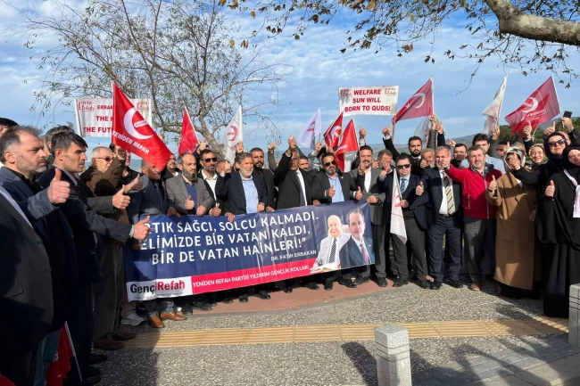 Yeniden Refah'tan İznik'te Papa ziyaretine protesto